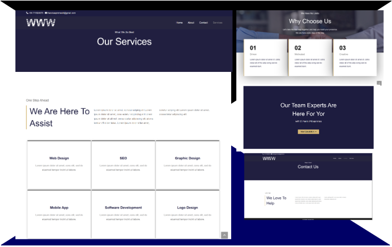 WWW Corporate Website view 4