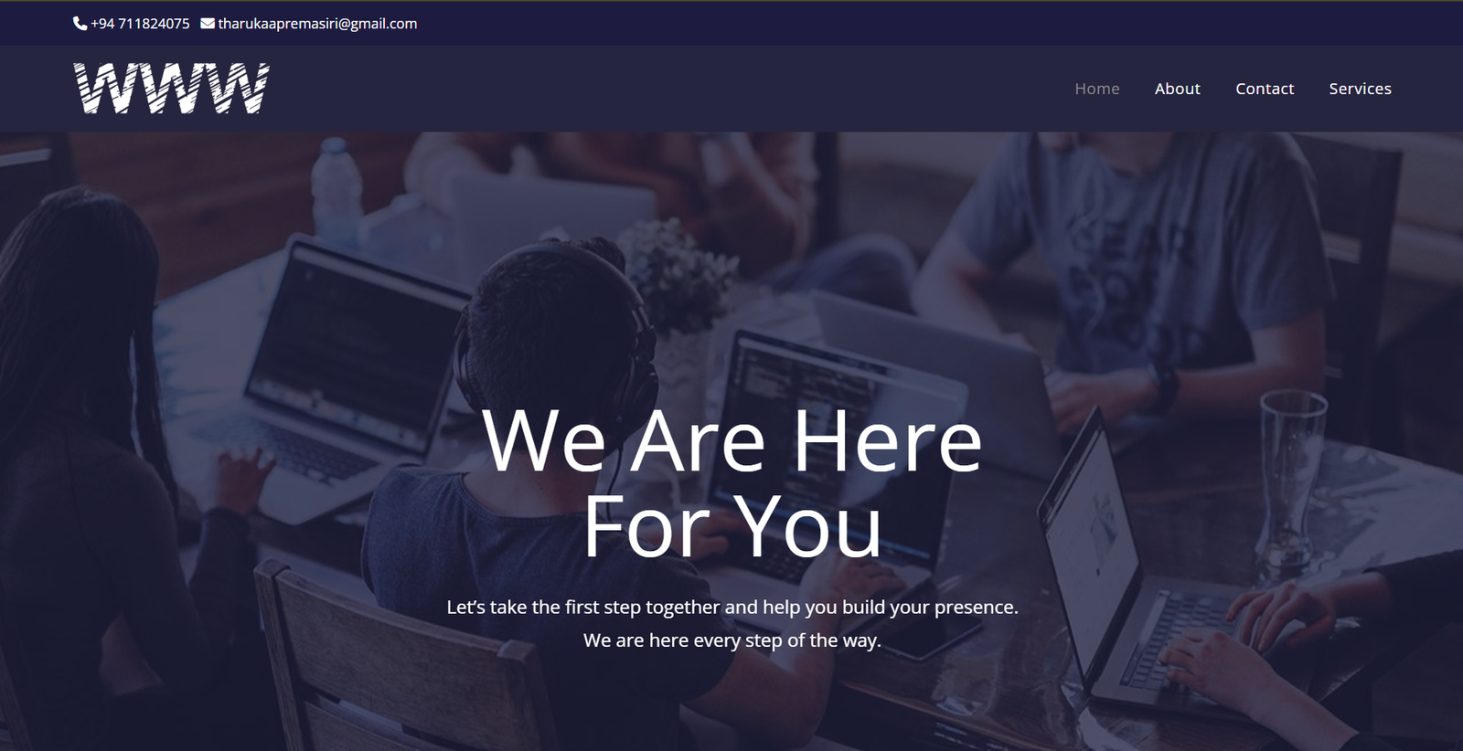 WWW Corporate website