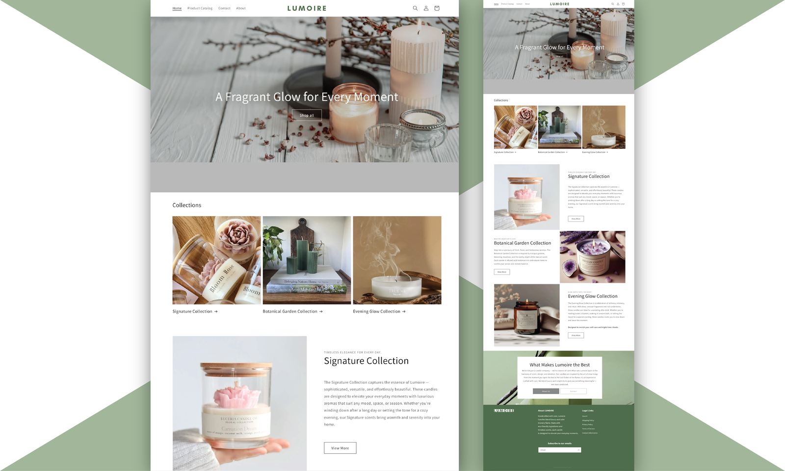 Lumoire E-Commerce view 2