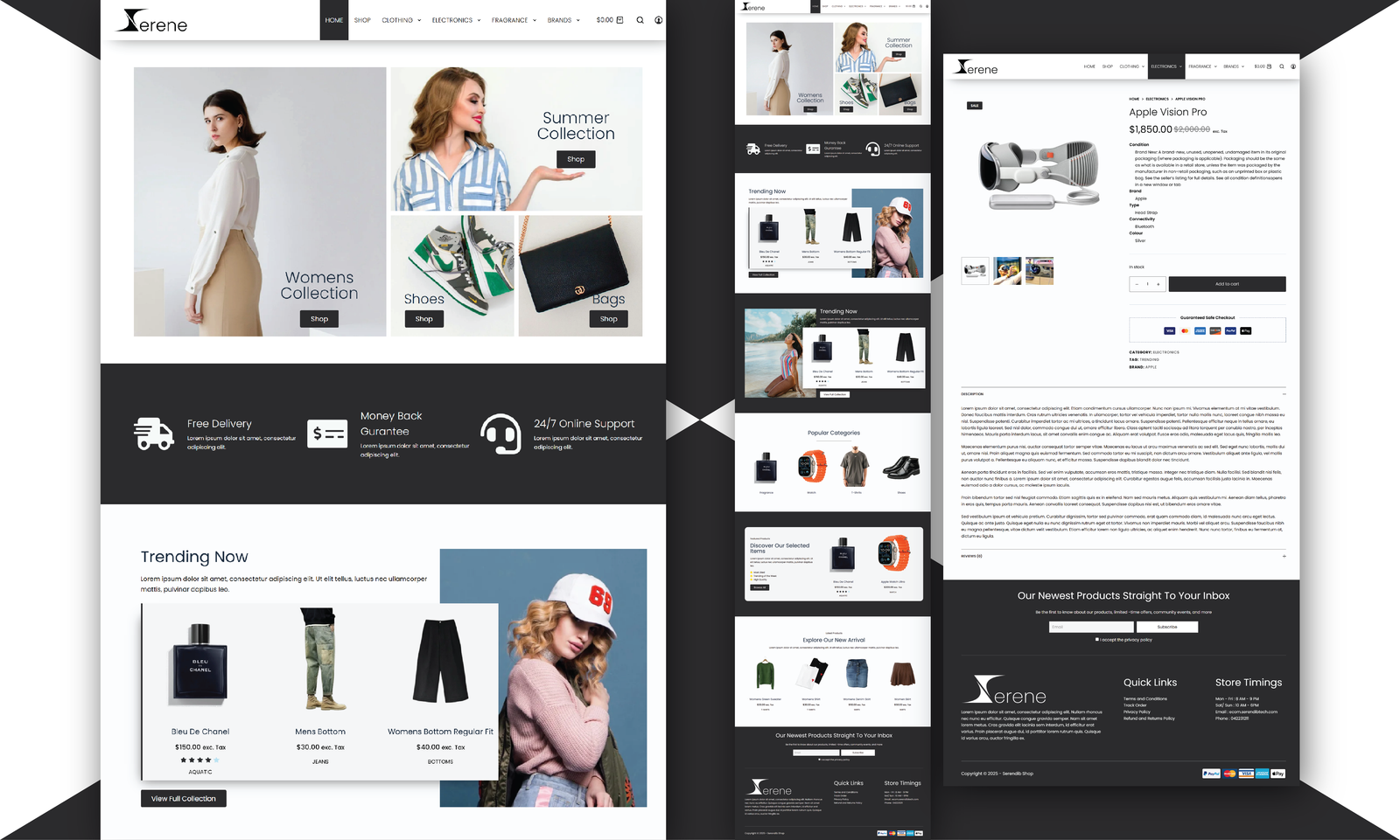 Zerene E-Commerce view 2